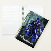 Fantasy Monster Beestdoder Avonturen Notitieboek (Binnen)