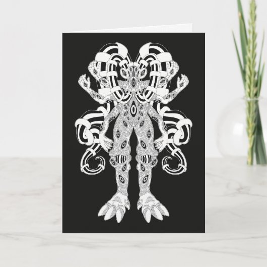 Fantasy Monster Kaart (Voorkant)