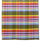 Fantasy Mood Plaid LD Douchegordijn (Voorkant)