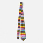 Fantasy Mood Plaid LD Stropdas (Achterkant)