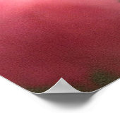 Fantasy mooi roze fee meisje poster (Hoek)