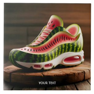 Fantasy Mooie Watermeloen Sport Schoenen Tegeltje