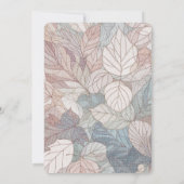 Fantasy Mountain huwelijksuitnodiging (Achterkant)