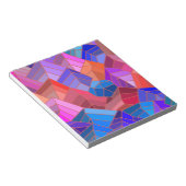 Fantasy Mountains Uitzicht uit de Sky Notitieblok (Schuin)