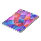 Fantasy Mountains Uitzicht uit de Sky Notitieblok (Gedraaid)