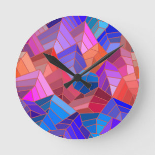 Fantasy Mountains Uitzicht uit de Sky Ronde Klok