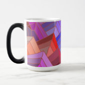 Fantasy Mountains View from the Sky Magische Mok (Links)