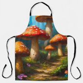 Fantasy Mushrom All-Over Print Schort (Voorkant)