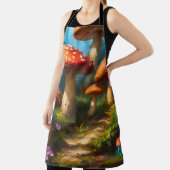 Fantasy Mushrom All-Over Print Schort (Insitu)