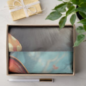 Fantasy Mushroom Forest Kleurrijke Kat Tissuepapier (Geschenk)