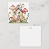 Fantasy Mushroom Note Kaart Notitiekaartje (Voorkant / Achterkant)