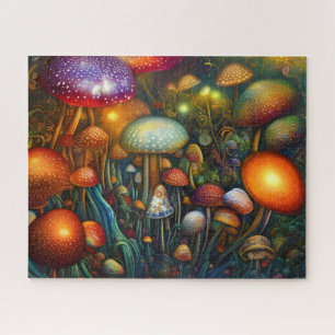 Fantasy Mushrooms Puzzle Legpuzzel