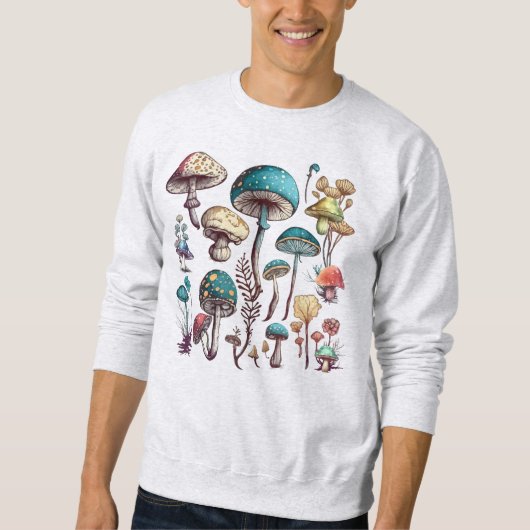 Fantasy Mushrooms Trui (Voorkant)