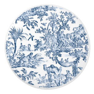 Fantasy Mythical Creats Toile-Blue Keramische Knop