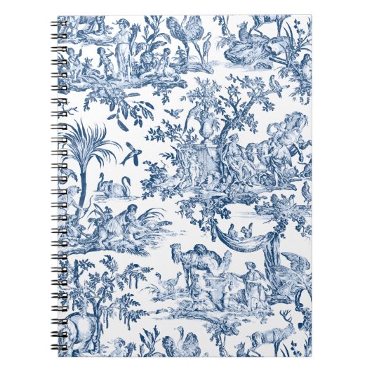 Fantasy Mythical Creats  Toile-Blue Notitieboek (Voorkant)