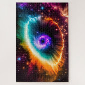 Fantasy Nebula Oog van het Centrum van het Univers Legpuzzel (Verticaal)