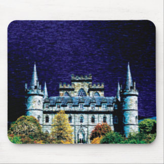 Fantasy night castle mousepad muismat