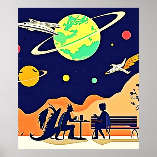 Fantasy Night Rendezvous Poster (Voorkant)