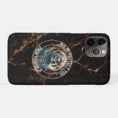 Fantasy ontwerp marmer | Grim Reaper | Motivatie Case-Mate iPhone Case (Achterkant (horizontaal))