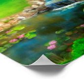 Fantasy paddenstoel poster (Hoek)