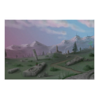Fantasy Painting Perfect Poster