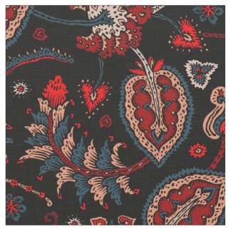 Fantasy paisley stof