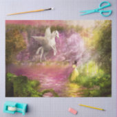 Fantasy - Pegasus - De betoverende tuin Tissuepapier (Craft)