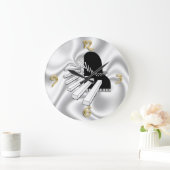Fantasy Piano Music Lovers Wall Clock Grote Klok (Huis)