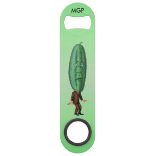 Fantasy Pickle Man Brown Suit Speed Flessenopener
