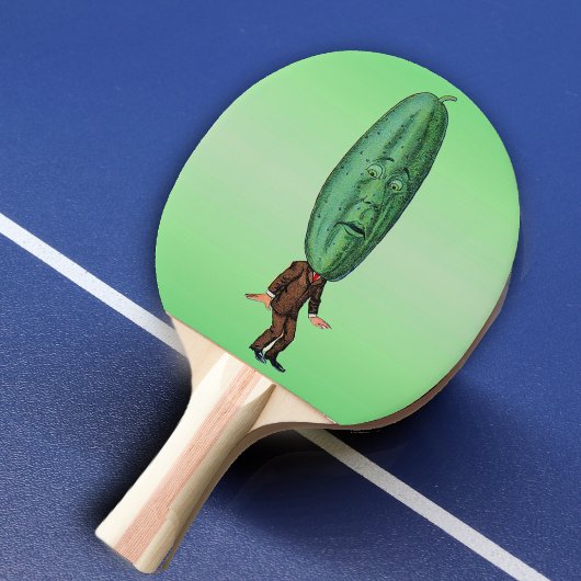 Fantasy Pickle Man Brown Suit Tafeltennisbatje