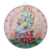 Fantasy Pixie Fairy Thunder_Cove Dartbord (Voorkant)