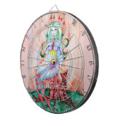 Fantasy Pixie Fairy Thunder_Cove Dartbord (Voorkant Rechts)