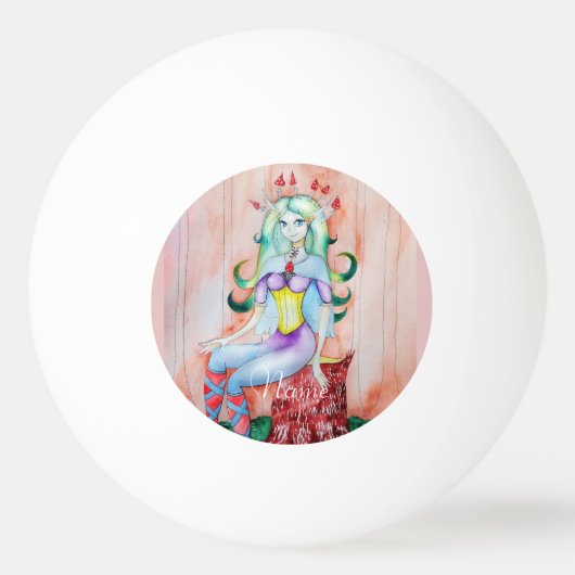 Fantasy Pixie Fairy Thunder_Cove Pingpongballen (Voorkant)