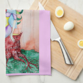 Fantasy Pixie Fairy Thunder_Cove Theedoek (Quarter Fold)