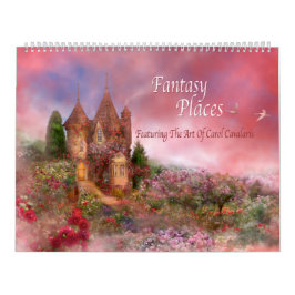 Fantasy Plaatst Art Agenda Kalender