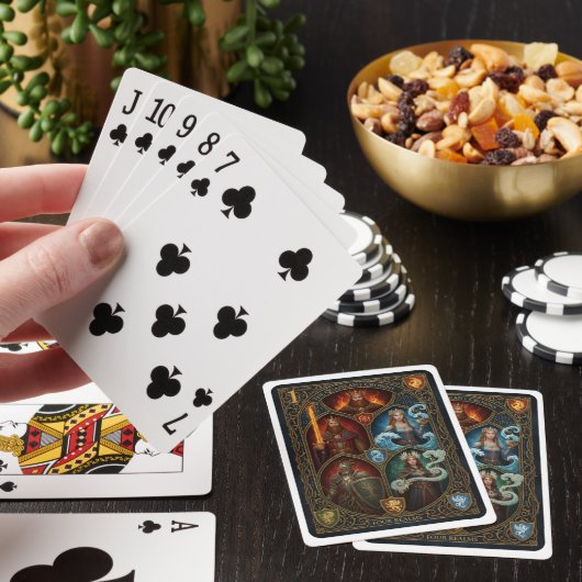 Fantasy Playing Cards | Medieval Royal Style Pokerkaarten (Insitu)