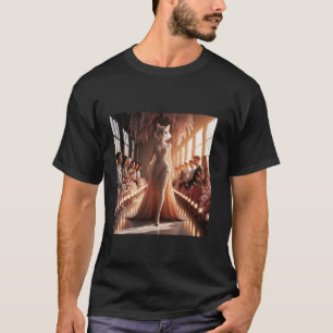 Fantasy Podium Mooie Kat T-shirt