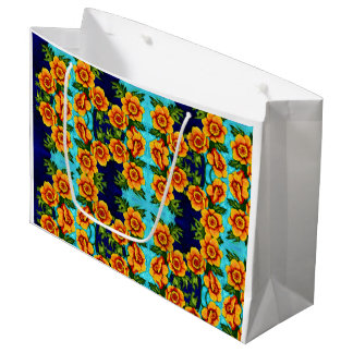 Fantasy Poppies Midden Geschenkentas Groot Cadeauzakje
