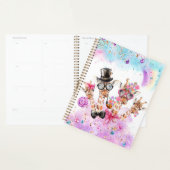 Fantasy Rainbow-Giraffe in het Snoep Clouds Planner (Display)