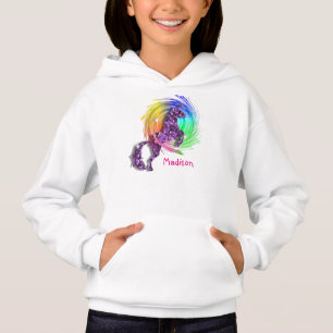  Fantasy Rainbow Unicorn, speciaal gepersonaliseer
