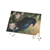 Fantasy Raven & Bloom – Betoverde Gotische kunst Legpuzzel