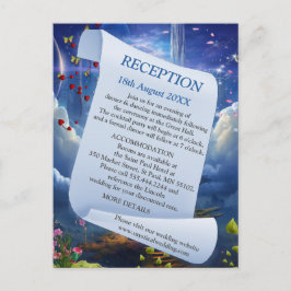 Fantasy Realms of Magic Scenery design Aankondigingskaart