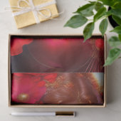 Fantasy Red Fairy Red Flowers ontkoppeling Tissuepapier (Geschenk)