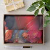 Fantasy Red Fairy Red Flowers ontkoppeling Tissuepapier (Geschenk)