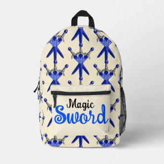 Fantasy Ridder Schooltas Bedrukte Rugzak