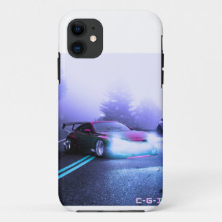 Fantasy Roadside sportwagen op iPhone11 Case Mate