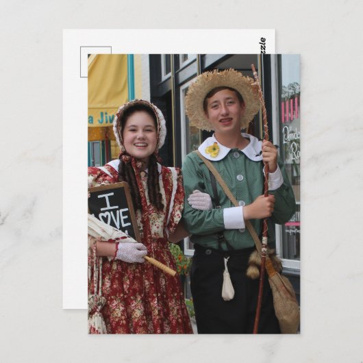 Fantasy roman Cosplay Acteur en Actrice Briefkaart (Voorkant / Achterkant)