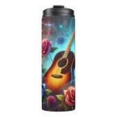 Fantasy Roos Guitar Dreamscape Thermosbeker (Voorkant)