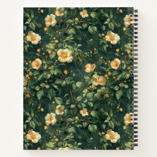 Fantasy RPG Forest Maiden met Hond en Kikker Notitieboek (Achterkant)