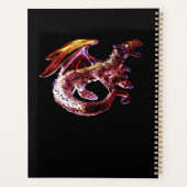 Fantasy Ruby Reds Dragon Planner (Achterkant)